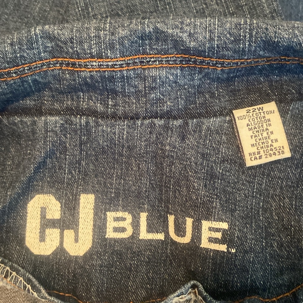 CJ Blue Denim Blazer - Picture 5 of 6